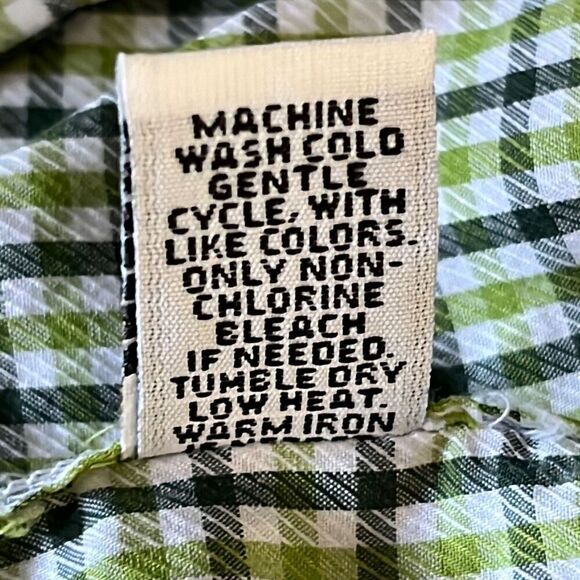 New England Shirt Makers Traced Fit Button Down Shirt Mens M - Picture 9 of 9